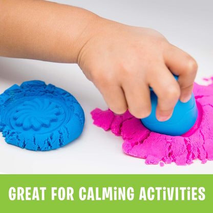 Learning Resources Playfoam Sand Sensory Set, Play Sand Toy with 3 Colours and 5 Tools, Play Sand for Squishing, Mixing & Moulding, Preschoolers Toddlers Classroom, Gifts For Kids Boys Girls Ages 3+