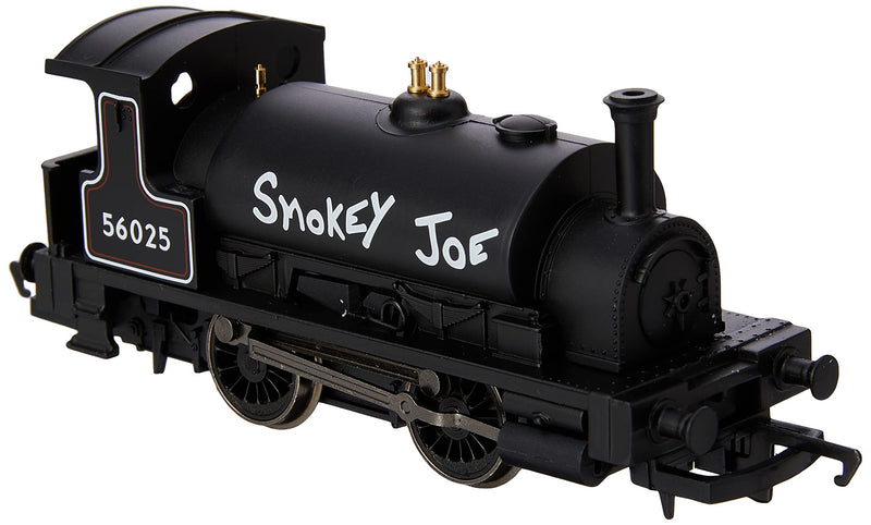 Hornby R3064 RailRoad BR Smokey Joe 00 Gauge Steam Locomotive, Black
