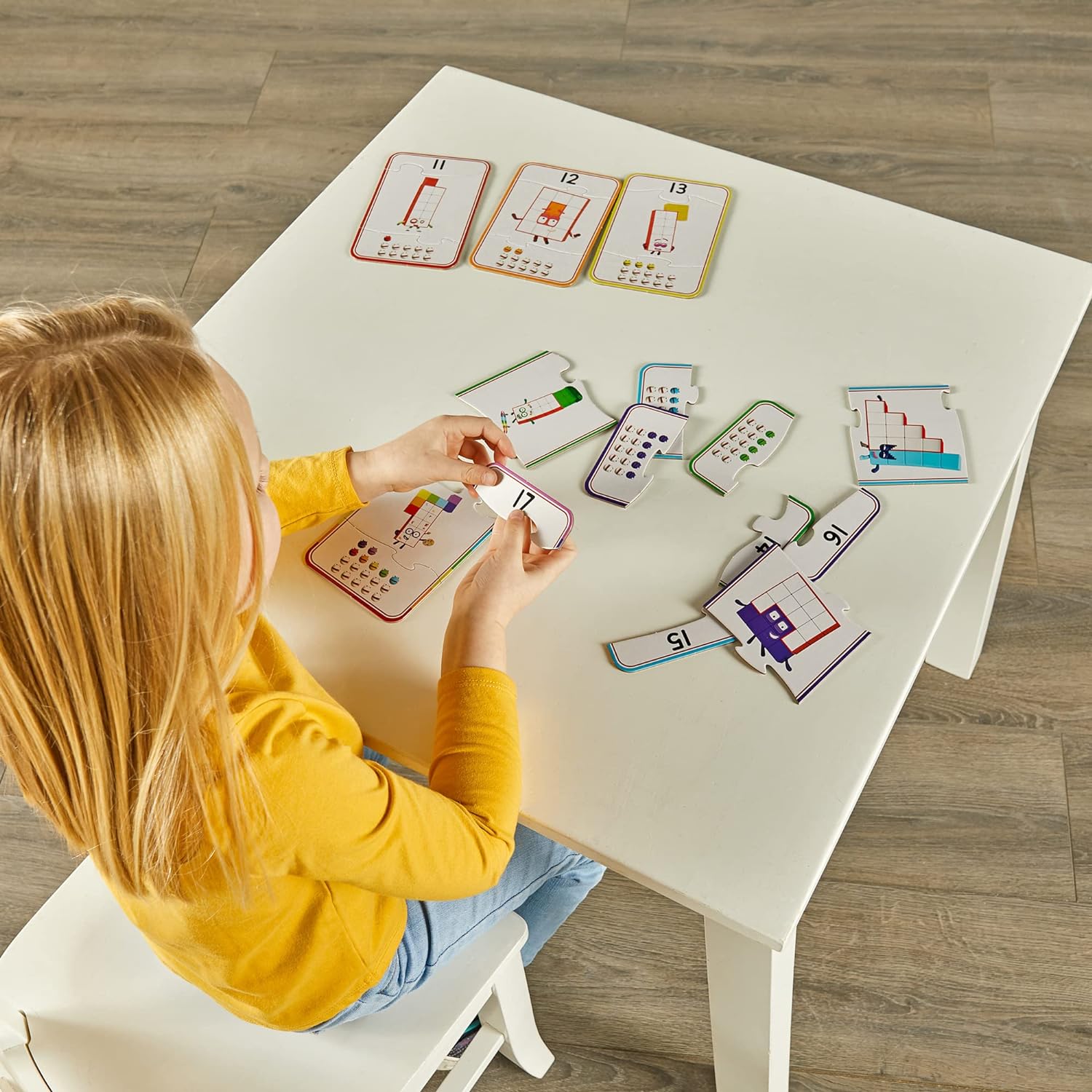 Learning Resources- Kit 1 Numberblocks, Apprendre à Compter pour Les Enfants, 20 éducatifs dans Une boîte, Puzzles de 3 pièces, à partir de 3 Ans, HM95401-UK