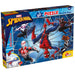 Liscianigiochi - Marvel Puzzle DF, 99634 - Doppelseitiges Puzzle M-Plus 60 Teile - Spiderman - 25x35 cm - Fördert Feinmotorik, Kreativität und Vorstellungskraft