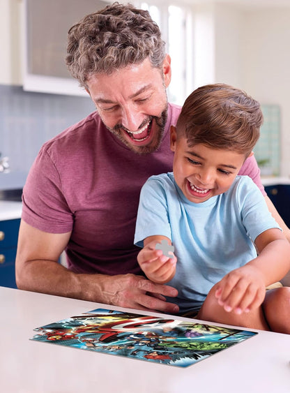 Liscianigiochi 99641 Lisciani Giochi Marvel Puzzle DF M-Plus 48 Avengers