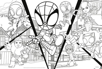 Liscianigiochi 99672 Lisciani Spiele Marvel Puzzle DF Plus 24 Spidey Let's Challenge