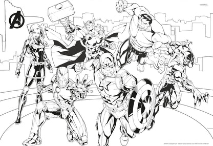 Liscianigiochi 99719 Lisciani Games Marvel Puzzle DF Plus 108 Avengers