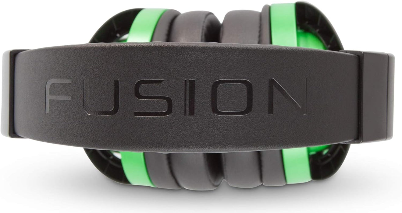 PowerA FUSION Wired Gaming Headset with Mic - Headphones with On-Ear Controls for PC, Xbox, PS4, and Mobile Devices - Emerald Fade Emerald Fade Headset