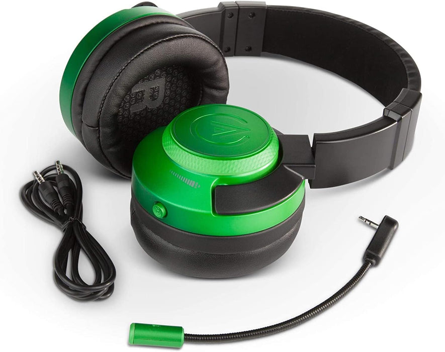 PowerA FUSION Wired Gaming Headset with Mic - Headphones with On-Ear Controls for PC, Xbox, PS4, and Mobile Devices - Emerald Fade Emerald Fade Headset