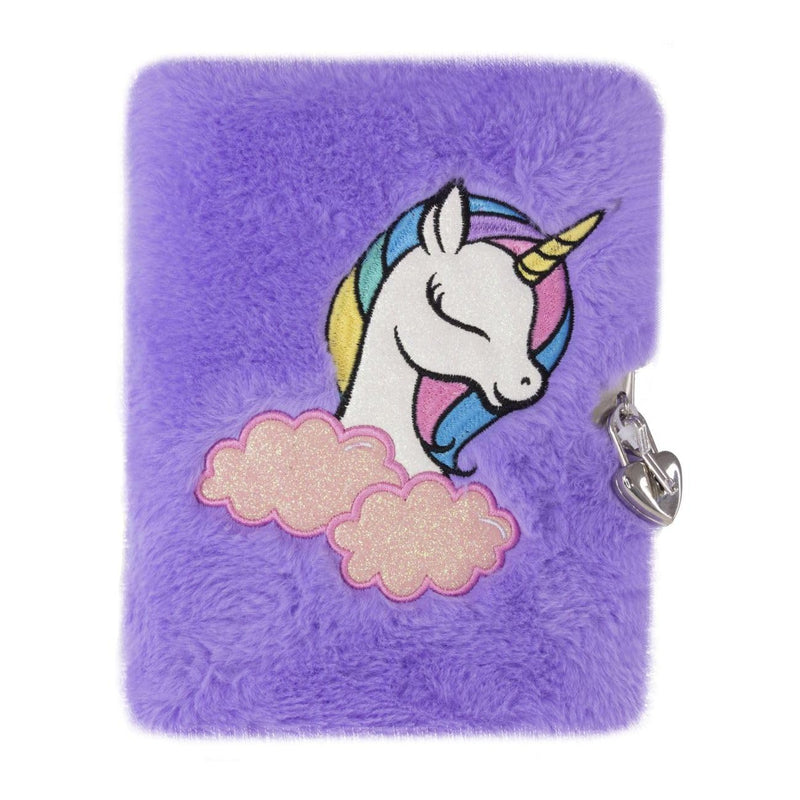 TRENDENZ Tinka - Plush Diary with Lock - Unicorn (8-803733)