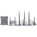 Busch Burnt Forest 1854 Tree Kit 1 Set