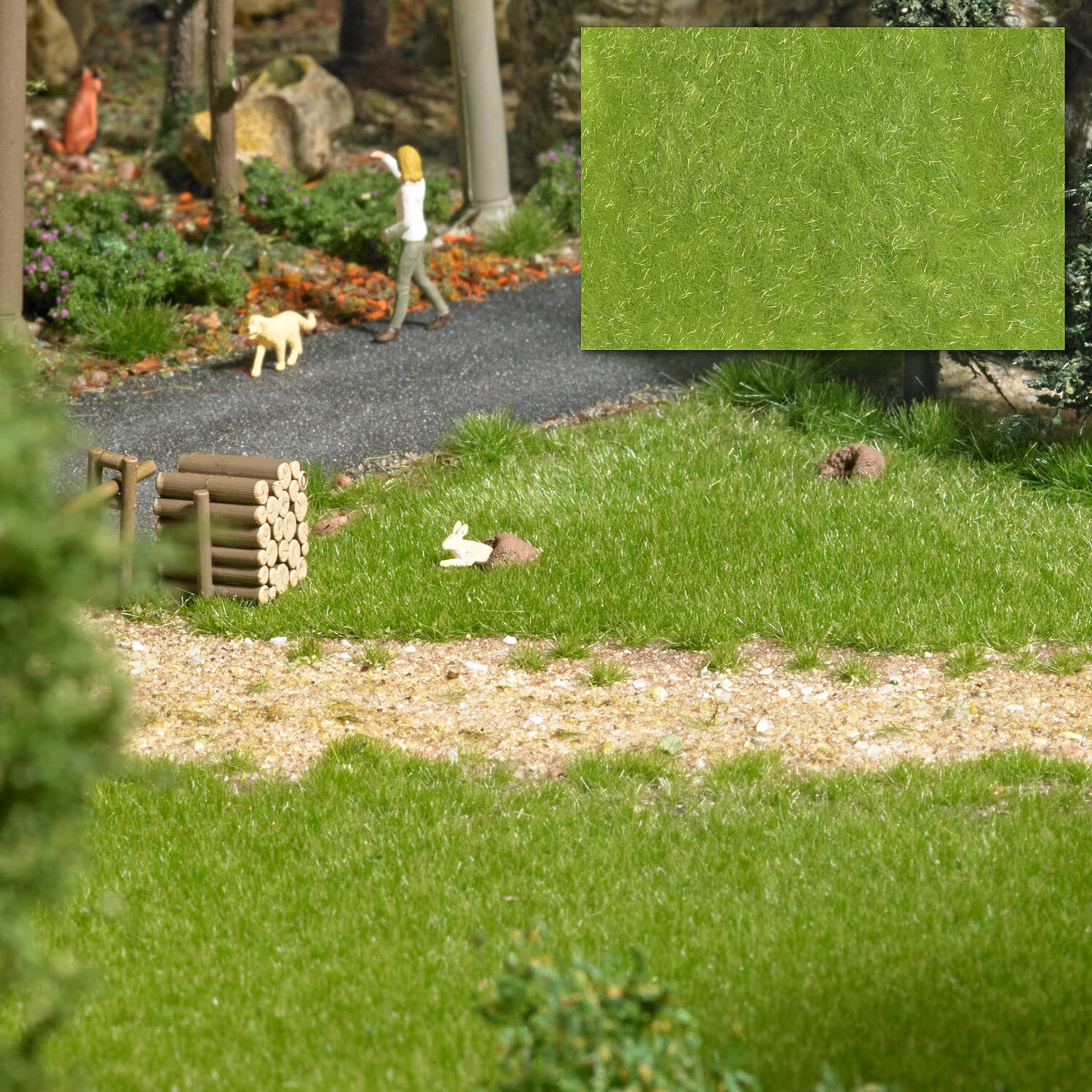 Busch 3471 Assortimento di fibre di erba primavera