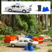 Busch - A-SET: KATZENAUTO MERCEDES W123 2 KATZEN H0 (4/23) *
