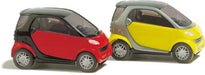 Busch N Smart City-Coupes 2 stuks (op kleur gesorteerd