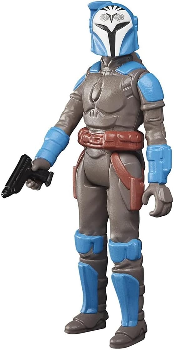 Hasbro Star Wars Retro Collection Bo-Katan Kryze Toy 9.5 cm-Scale Star Wars: The Mandalorian Collectible Action Figure, Toys for Kids 4 and Up, Multicolor, F4460