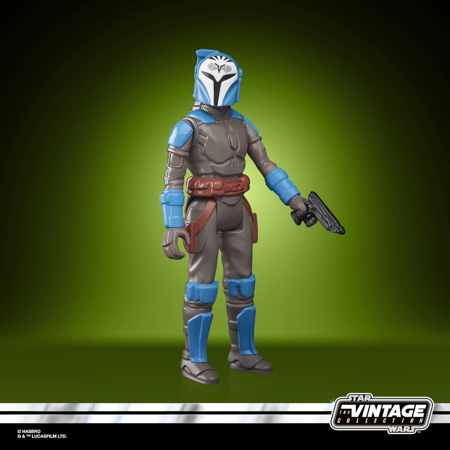 Hasbro Star Wars Retro Collection Bo-Katan Kryze Toy 9.5 cm-Scale Star Wars: The Mandalorian Collectible Action Figure, Toys for Kids 4 and Up, Multicolor, F4460