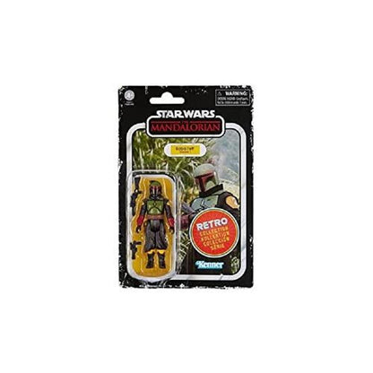 Star Wars Hasbro colección Retro - Juguete Boba Fett (Morak) a Escala de 9.5 cm The Mandalorian, Figura de colección, Edad: 4 + (F4461