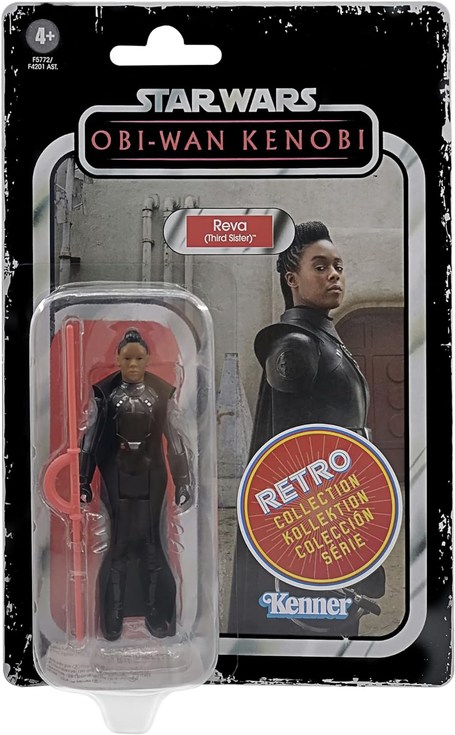 Hasbro Star Wars Retro Collection Reva (Third Sister) Toy 3.75-Inch-Scale Star Wars: Obi-Wan Kenobi Figure, Kids Ages 4 and Up (F5772