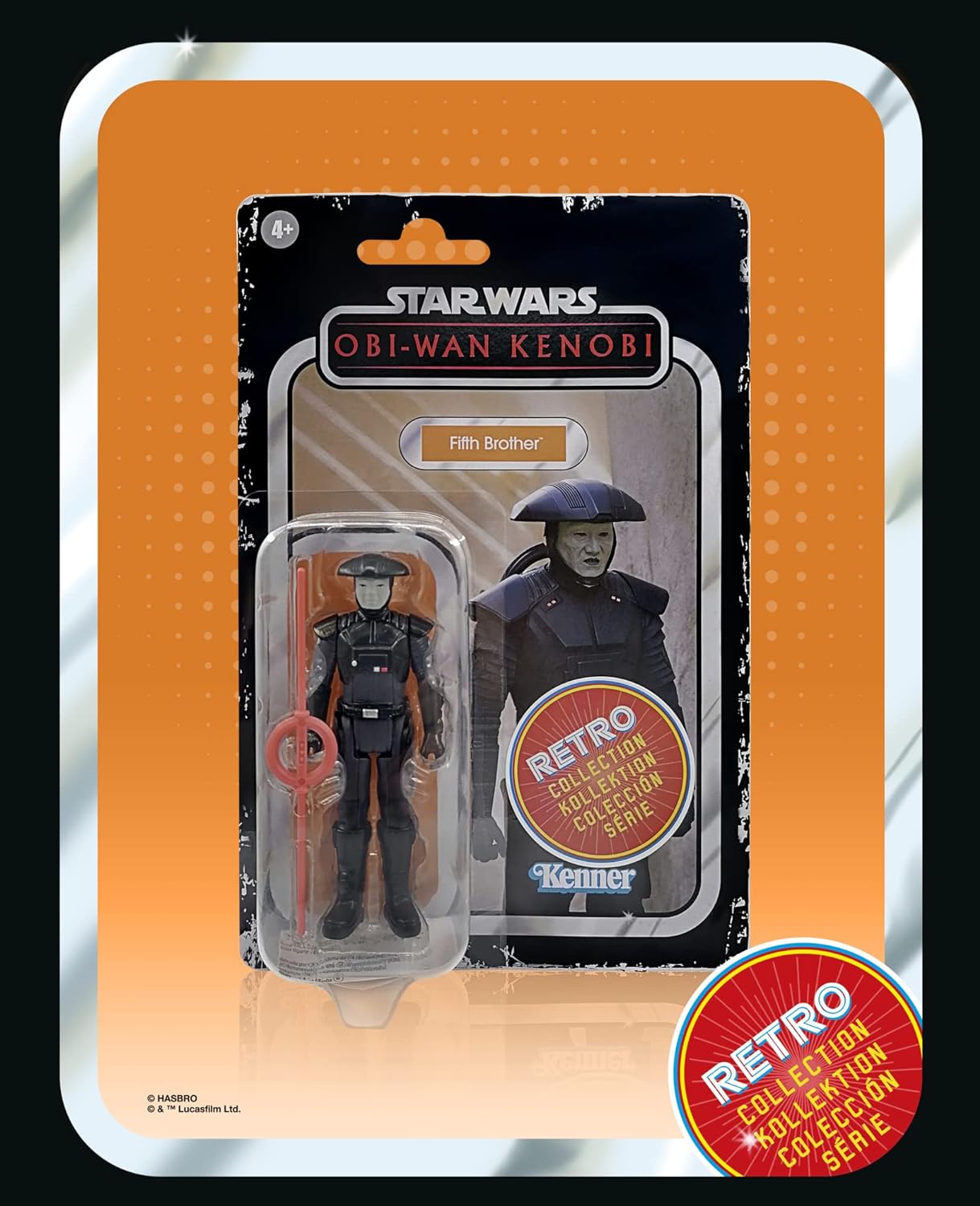 Hasbro Star Wars Retro Collection Fifth Brother Toy 3.75-Inch-Scale Star Wars: Obi-Wan Kenobi Figure Toy Kids Ages 4 and Up, Multicolor, One Size (F5775