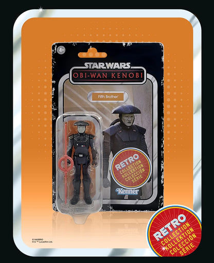 Hasbro Star Wars Retro Collection Fifth Brother Toy 3.75-Inch-Scale Star Wars: Obi-Wan Kenobi Figure Toy Kids Ages 4 and Up, Multicolor, One Size (F5775