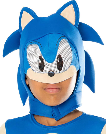 Rubie's Official Sonic The Hedgehog Child Classic Costume, Kids Fancy Dress