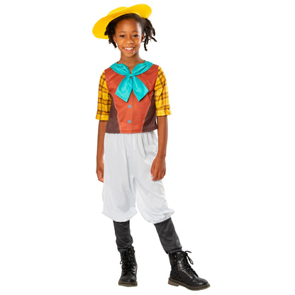 Rubie's Official Boat Rocker Dino Ranch Min Girls Deluxe Costume, Kids Fancy Dress 2-3 Years