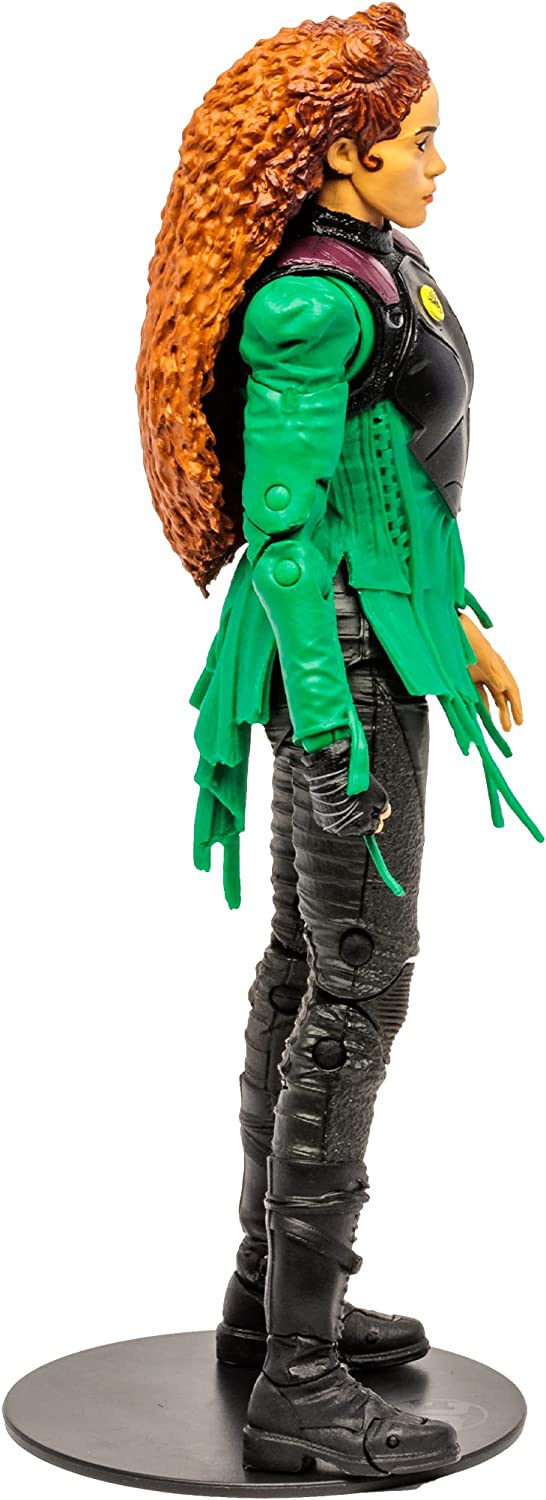McFarlane Toys, 7-Inch DC Black Adam Cyclone Action Figure with 22 Moving Parts, Collectible DC Black Adam Movie Figure with Stand Base and Unique Collectible Character Card – Ages 12+
