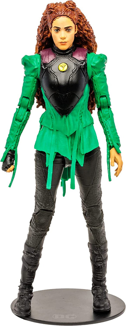 McFarlane Toys, 7-Inch DC Black Adam Cyclone Action Figure with 22 Moving Parts, Collectible DC Black Adam Movie Figure with Stand Base and Unique Collectible Character Card – Ages 12+