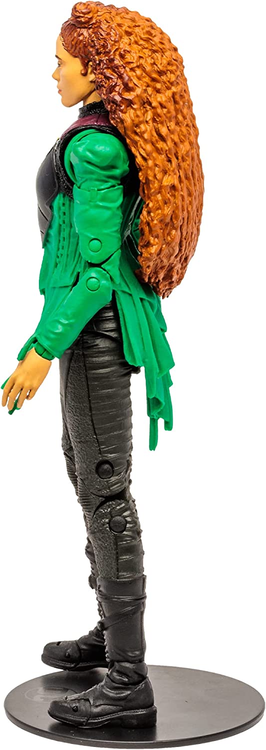 McFarlane Toys, 7-Inch DC Black Adam Cyclone Action Figure with 22 Moving Parts, Collectible DC Black Adam Movie Figure with Stand Base and Unique Collectible Character Card – Ages 12+
