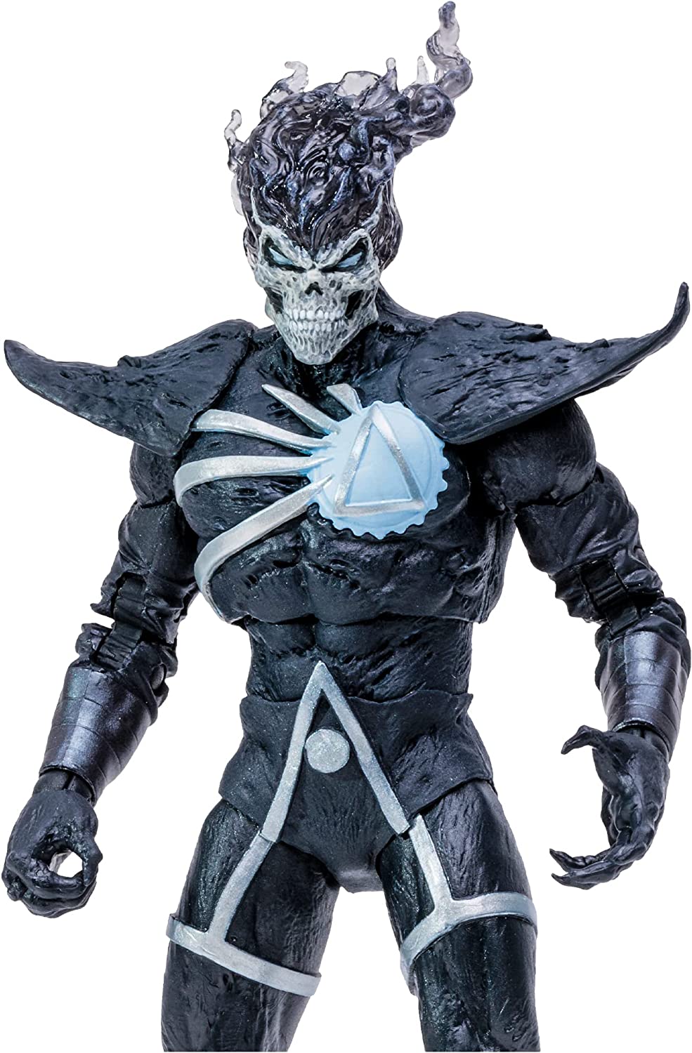 McFarlane Toys, 7-Inch DC Blackest Night Deathstorm Action Figure with 22 Moving Parts, Collectible DC Figure with Unique Collectible Character Card – Ages 12+