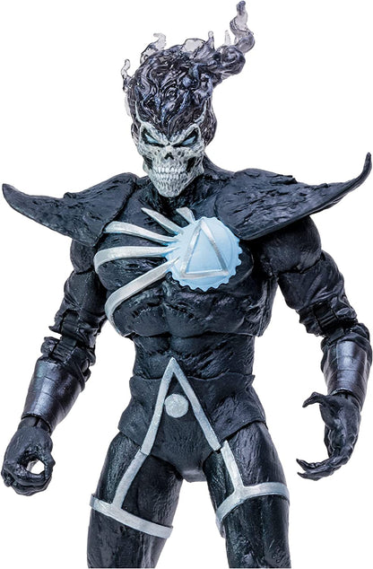 McFarlane Toys, 7-Inch DC Blackest Night Deathstorm Action Figure with 22 Moving Parts, Collectible DC Figure with Unique Collectible Character Card – Ages 12+