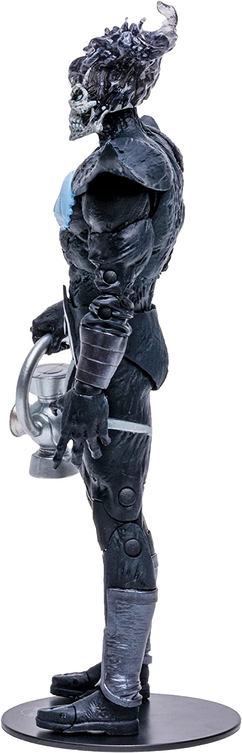 McFarlane Toys, 7-Inch DC Blackest Night Deathstorm Action Figure with 22 Moving Parts, Collectible DC Figure with Unique Collectible Character Card – Ages 12+