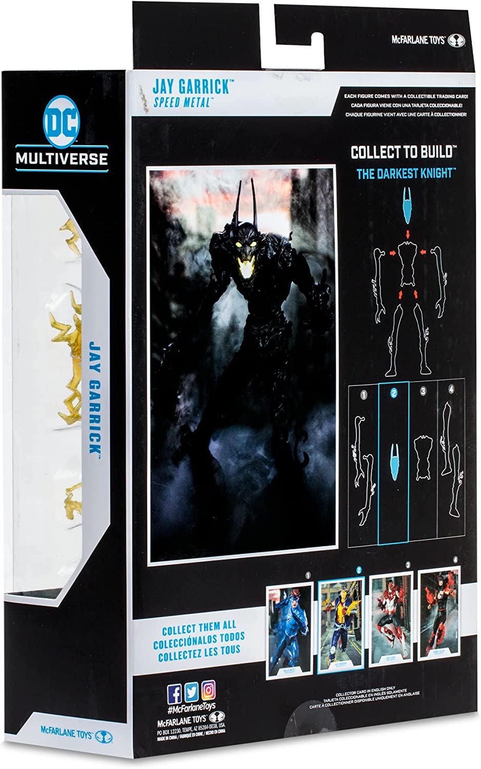 McFarlane Toys, 7-Inch DC Dark Nights Death Metal: Speed Metal Jay Garrick West Action Figure with 22 Moving Parts, Collectible DC Figure with Unique Collectible Character Card – Ages 12+