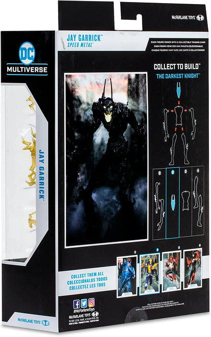 McFarlane Toys, 7-Inch DC Dark Nights Death Metal: Speed Metal Jay Garrick West Action Figure with 22 Moving Parts, Collectible DC Figure with Unique Collectible Character Card – Ages 12+