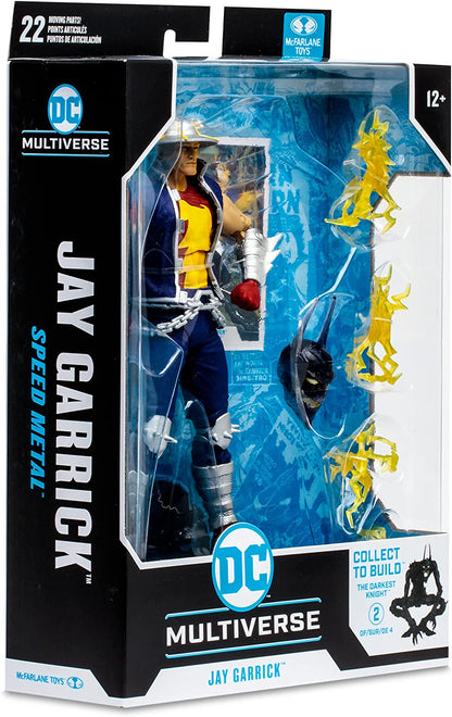 McFarlane Toys, 7-Inch DC Dark Nights Death Metal: Speed Metal Jay Garrick West Action Figure with 22 Moving Parts, Collectible DC Figure with Unique Collectible Character Card – Ages 12+