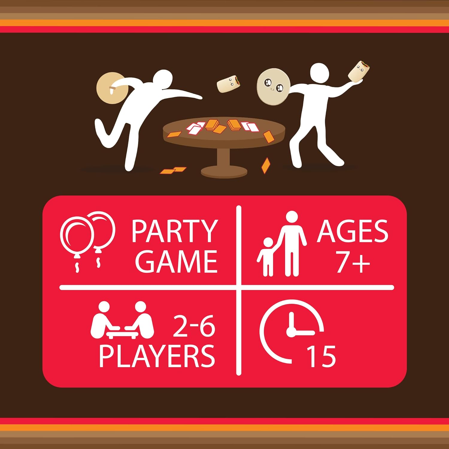 Exploding Kittens Presents Block Block Burrito - Expansion to Throw Throw Burrito & Throw Throw Avocado - Card Games for Adults, Kids & Teens, A Dodgeball Card Game Expansion - Ages 7 and Up