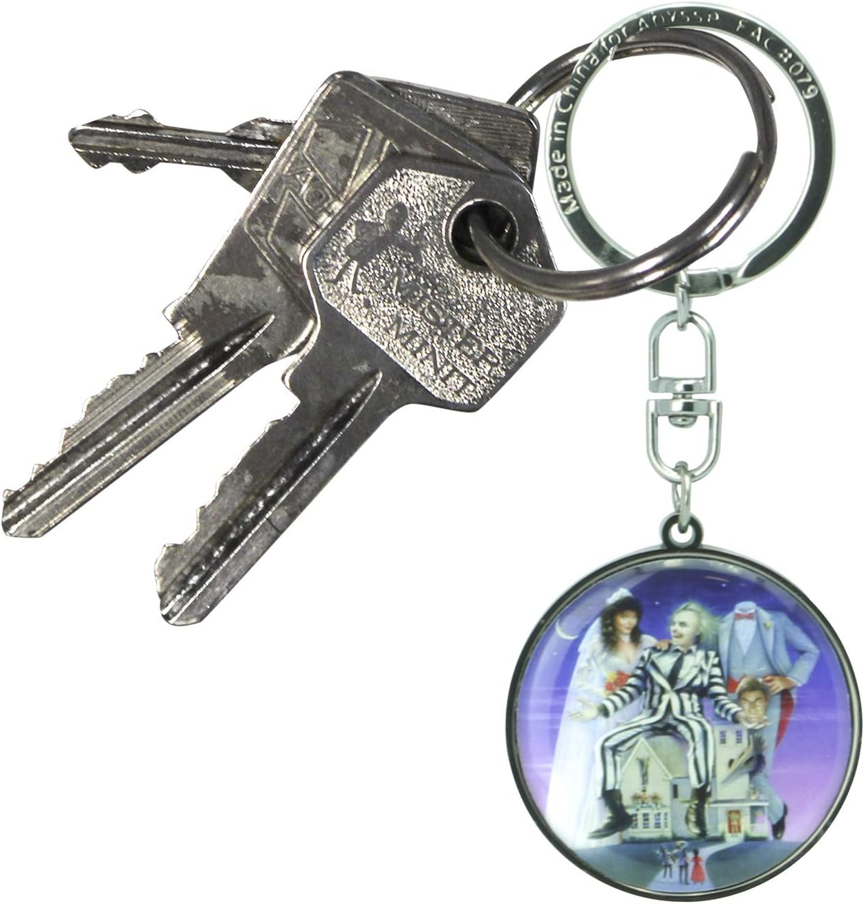 ABYstyle Beetlejuice Maitland Couple Metal Keychain