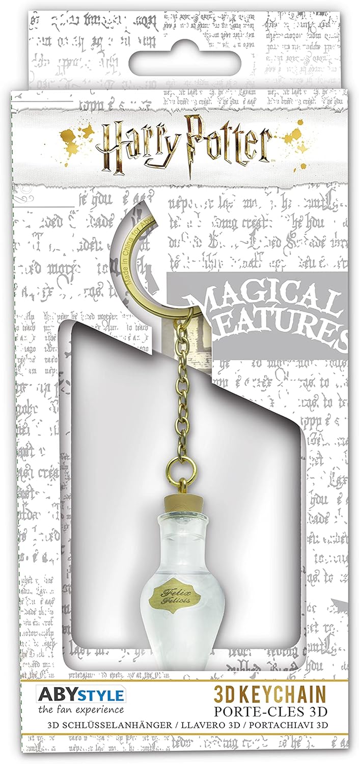 ABYSTYLE Harry Potter Felix Felicis 3D Premium Keychain