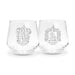 HARRY POTTER - Gryffindor & Slytherin - 2 Glasses