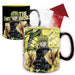 JoJo's Bizarre Adventure Thermal Effect Jotaro Dio Black Printed 100% Ceramic Mug 16 oz.