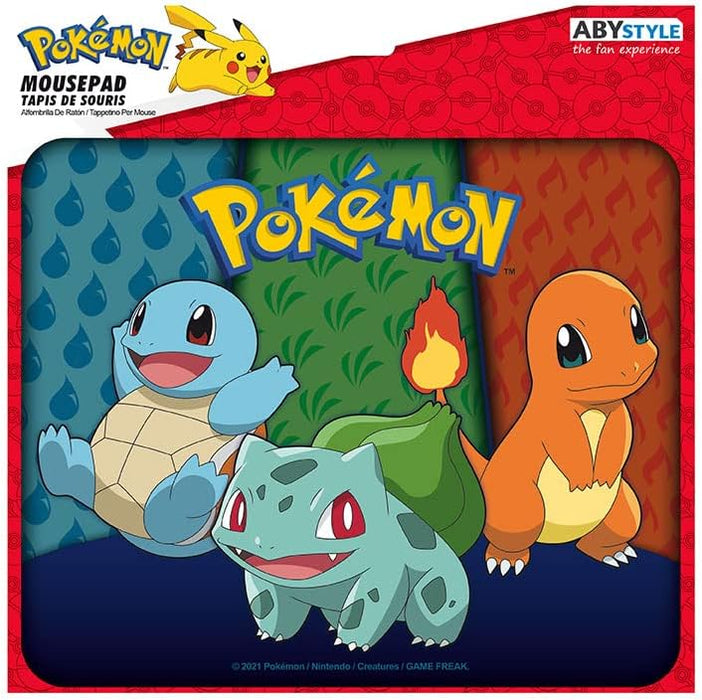 ABYstyle - Pokemon Starters Kanto Soft Mouse Mat