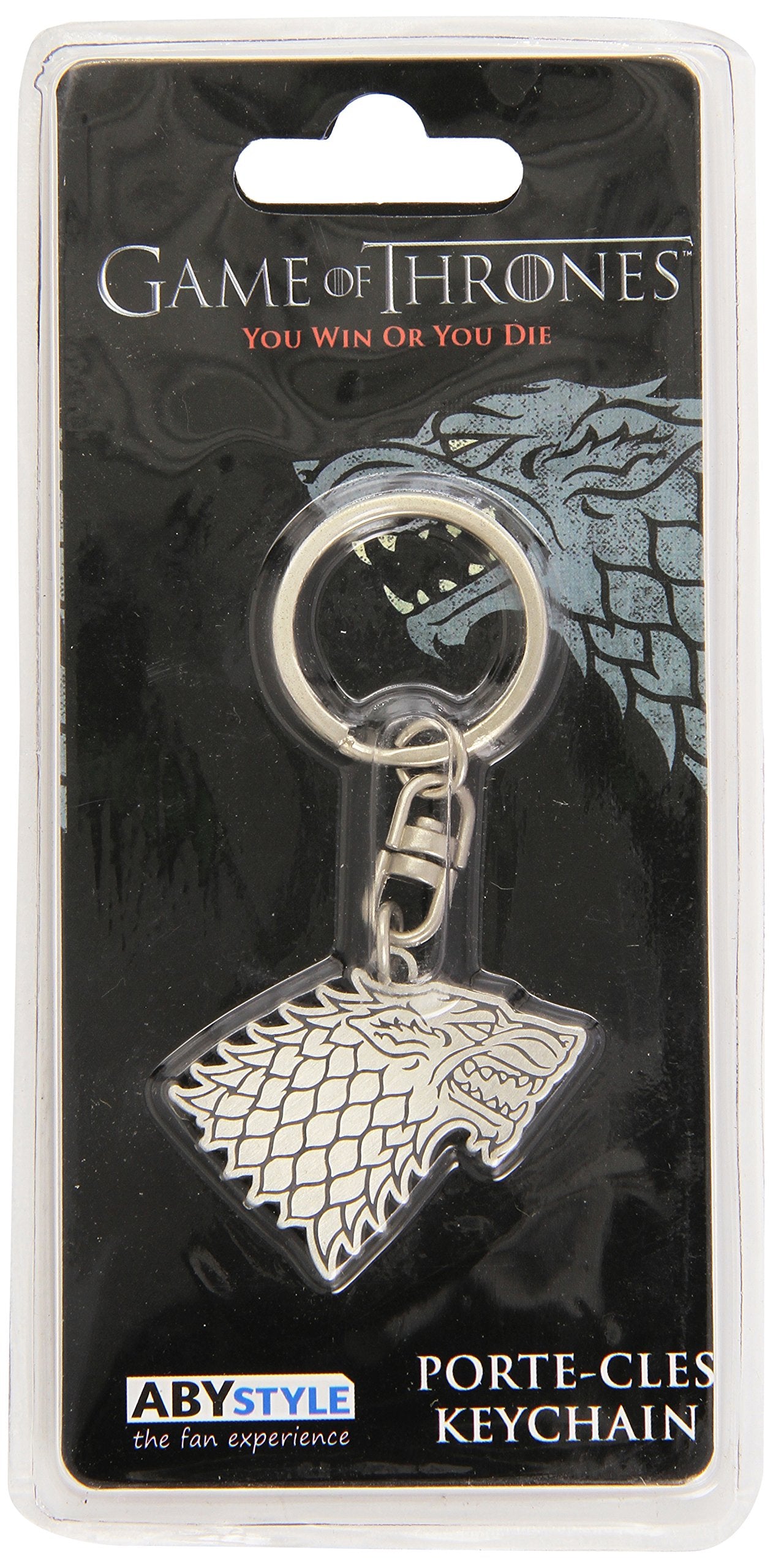 . ABYstyle GAME OF THRONES - Schlüsselanhänger - "Stark"
