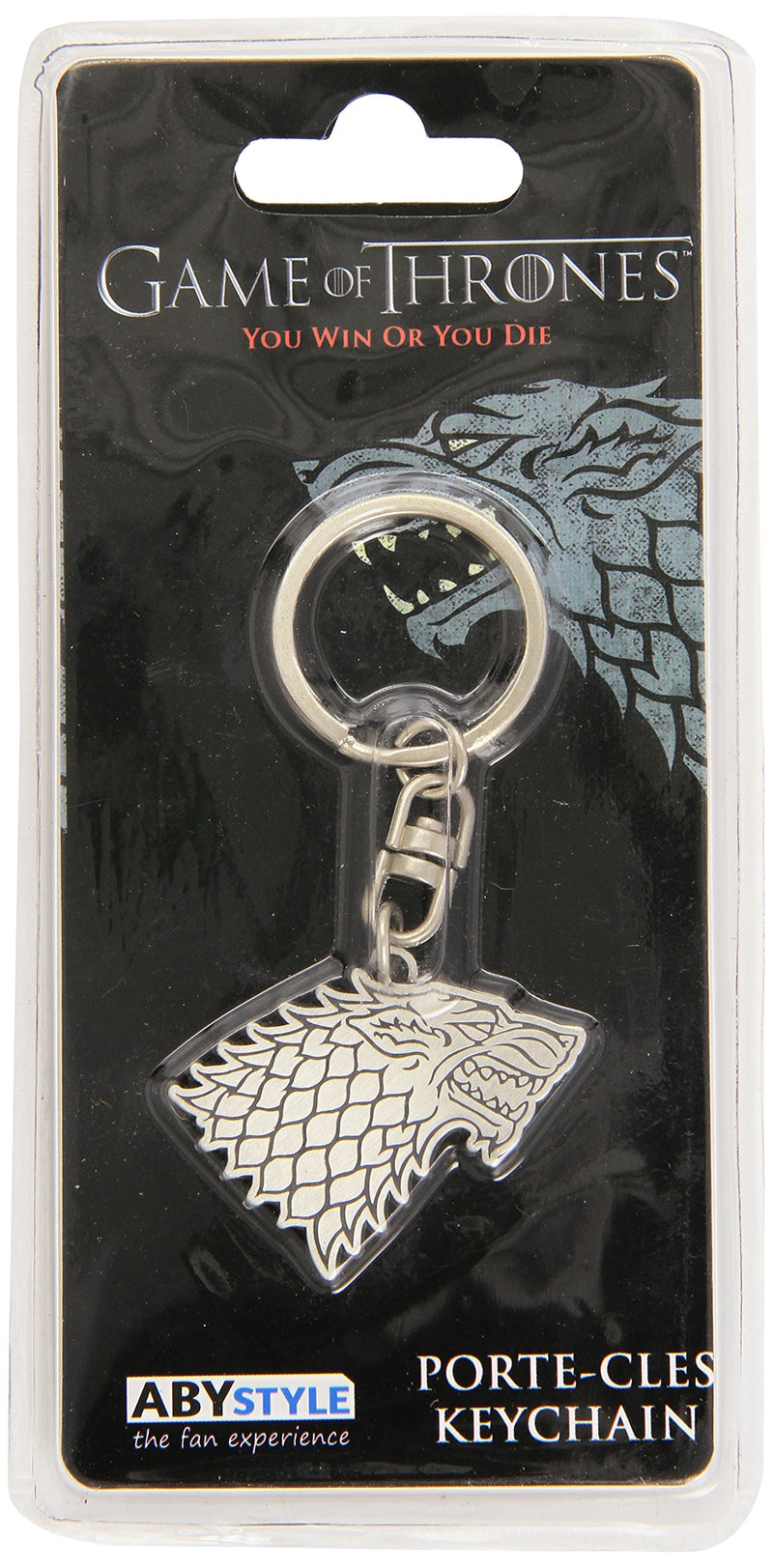 . ABYstyle GAME OF THRONES - Schlüsselanhänger - "Stark"
