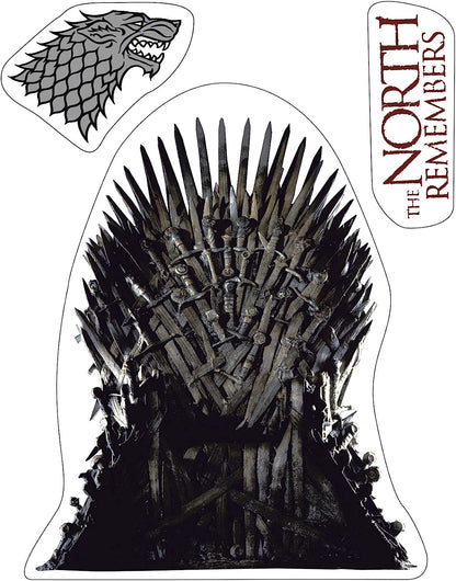 ABYstyle - GAME OF THRONES - Stickers - 16x11cm - Stark / Sigils