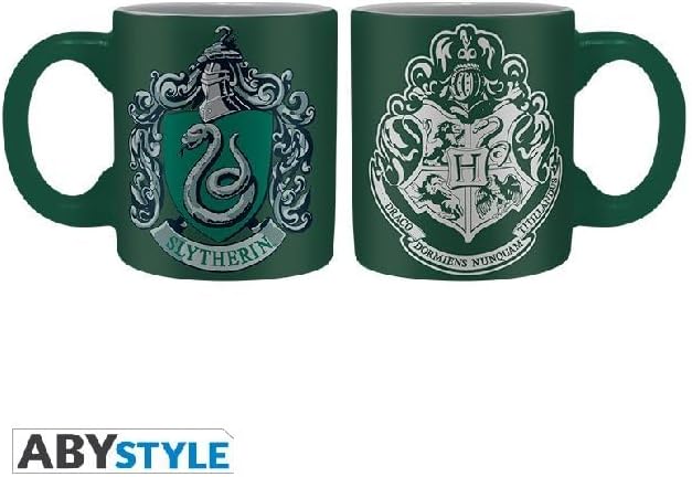 ABYstyle -HARRY POTTER - Set of 2 mini mugs - 110 ml - Slytherin & Hufflepuff