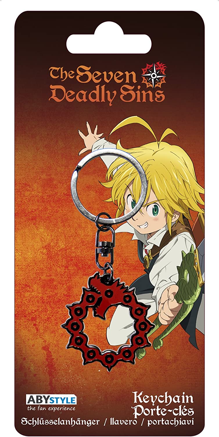 ABYstyle - THE SEVEN DEADLY SINS - Keyring "Emblem"