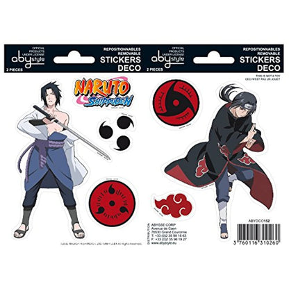 ABYstyle - NARUTO SHP - Stickers - 16x11cm - Sasuke / Itachi