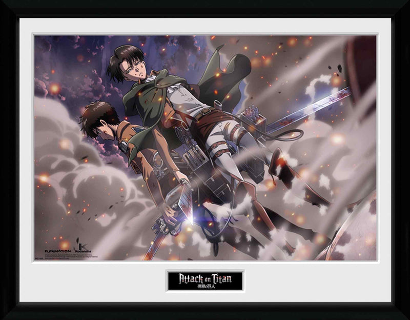ATTACK ON TITAN - Collector Print 30X40 - Smoke Bl