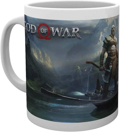GB Eye God of War Schlüssel Art Becher, Keramik, Mehrfarbig, 15 x 10 x 9 cm