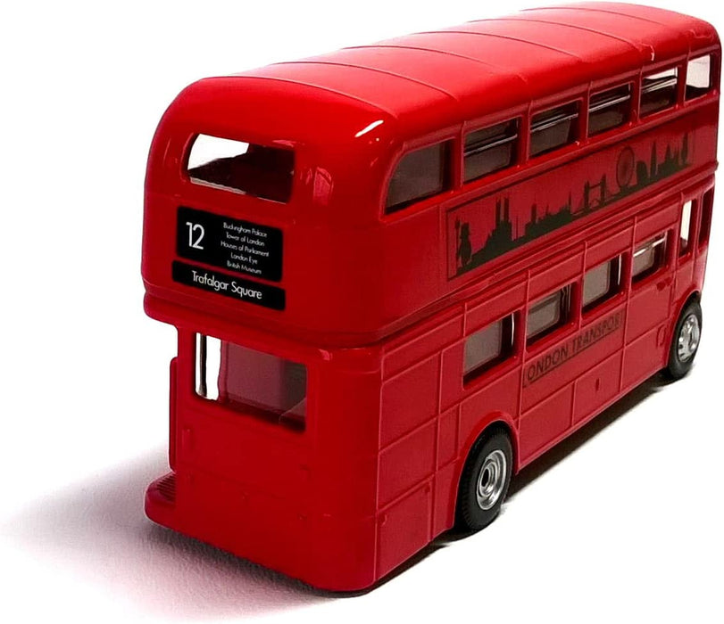 Best of British London Skyline Routemaster Doppeldecker-Bus, Rot
