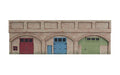 Hornby Low Relief Viaduct with Lock Ups 2 Red Brick