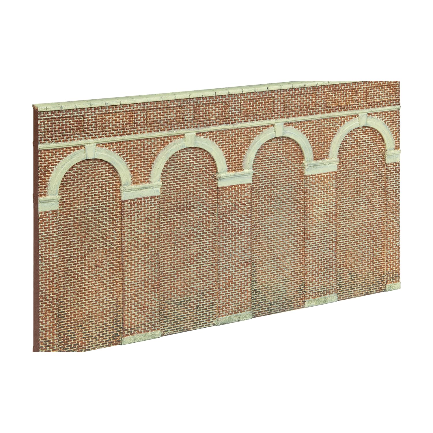 Hornby High Level Arched Retaining Walls x 2 (Red Brick)