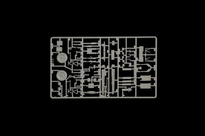 Italeri 6595 SD.Kfz. 10 DEMAG D7 with 7.5 cm Le. IG 18 and Crew, 1:35 Scale, Model Kit, Plastic Model to Assemble, Modeling, IT6595