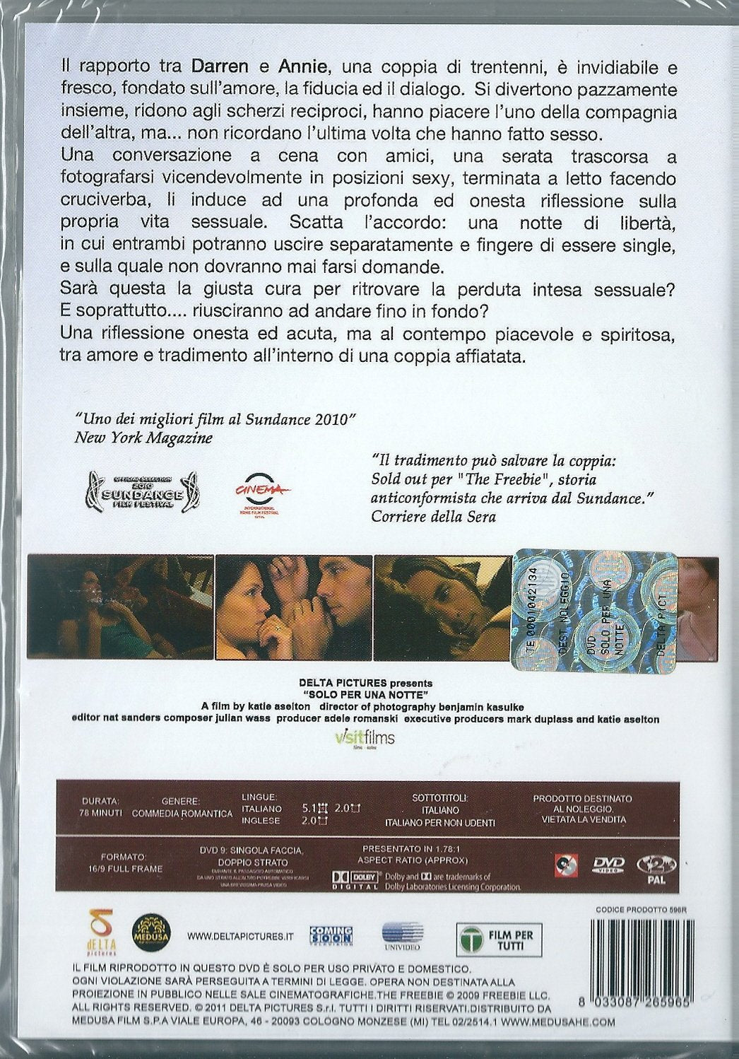 Solo Per Una Notte (Ex Rental)